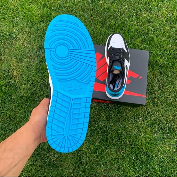 Jordan 1 low “power blue” 10.5 M - Picture 4 of 8